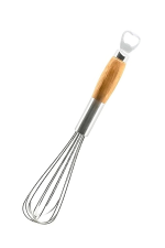 BAMBU SAPLI ŞİŞE AÇAR ÇIRPICI - Görsel 2